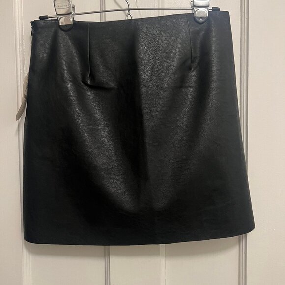 Altar'd State faux leather black mini skirt size small - Picture 4 of 6